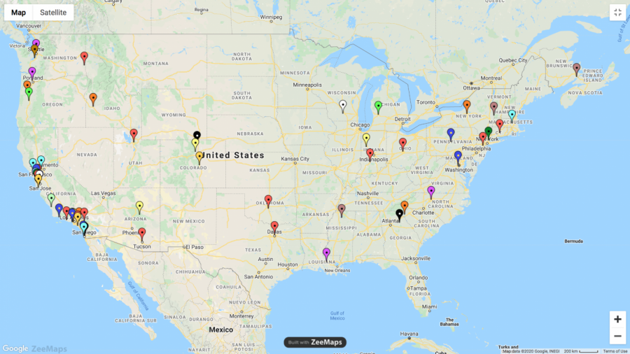 The Class of 2020 College Map: Where are they going now?