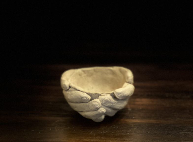 Clay bowl made by NDB freshman Nick Santos