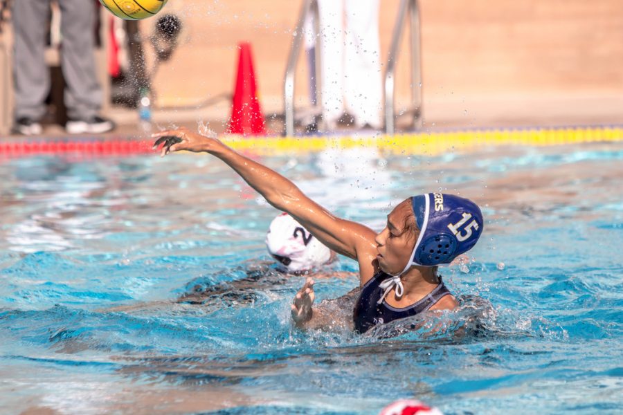 Senior Dominique Gradidge hopes to get back in the pool soon.