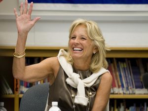 First Lady Jill Biden will make history by continuing to work while in the White House. 