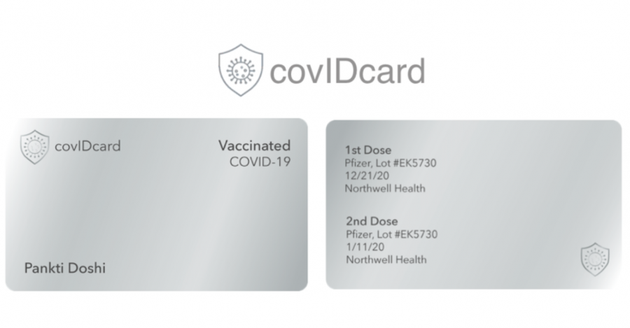 NDHSJ alumna designs covIDcard for people who have been vaccinated