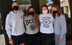 Sophia Dinelli, Nikka Ahani, Alison Lewis, and Stella Juanich are four of next years ASB.