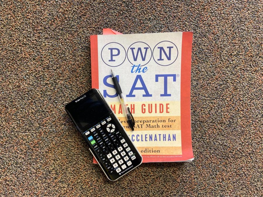 Textbooks and calculators are accessable and helpful materials for 
SAT and ACT prepartaion.