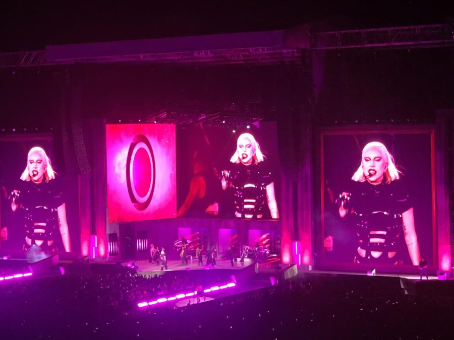 Many fans went to see Lady Gaga perform at Oracle Park on September 8.