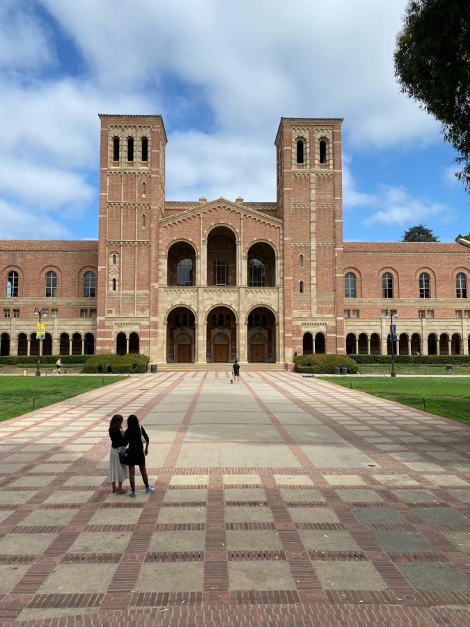 Junior Mia Muzzi used fall break to visit colleges, including UCLA.