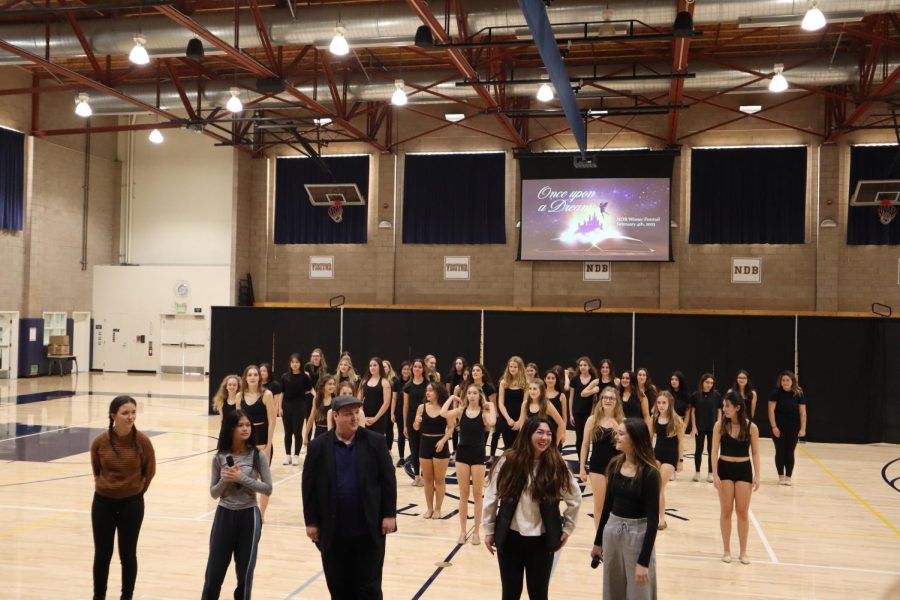 The+NHS+and+CSF+Boards+reveal+the+theme+for+next+year%E2%80%99s+winter+formal+with+the+help+of+the+dance+students.