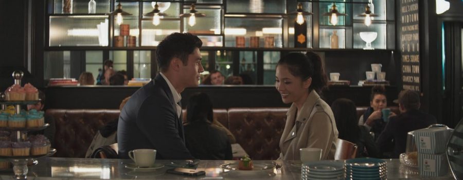 Henry Golding and Constance Wu star together in the romantic comedy film Crazy Rich Asians.