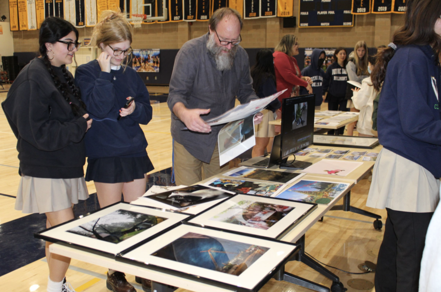 Students attended the Elective Fair on Tuesday January 24.