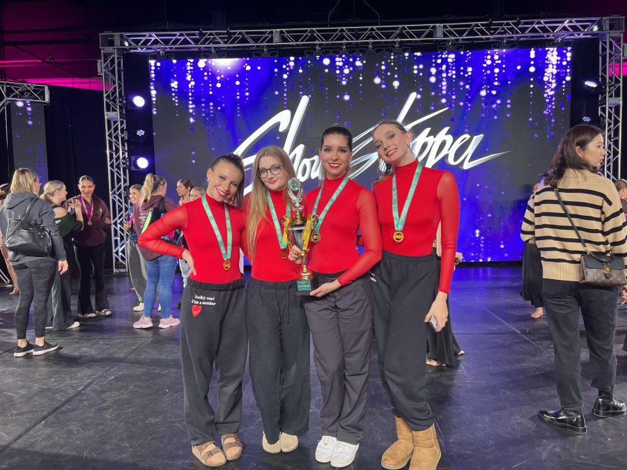 The NDB InStep Competition team places first in their division at the annual Showstoppers dance competition.