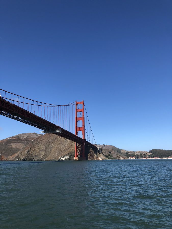 The Golden Gate Bridge is a classic San Francisco landmark.