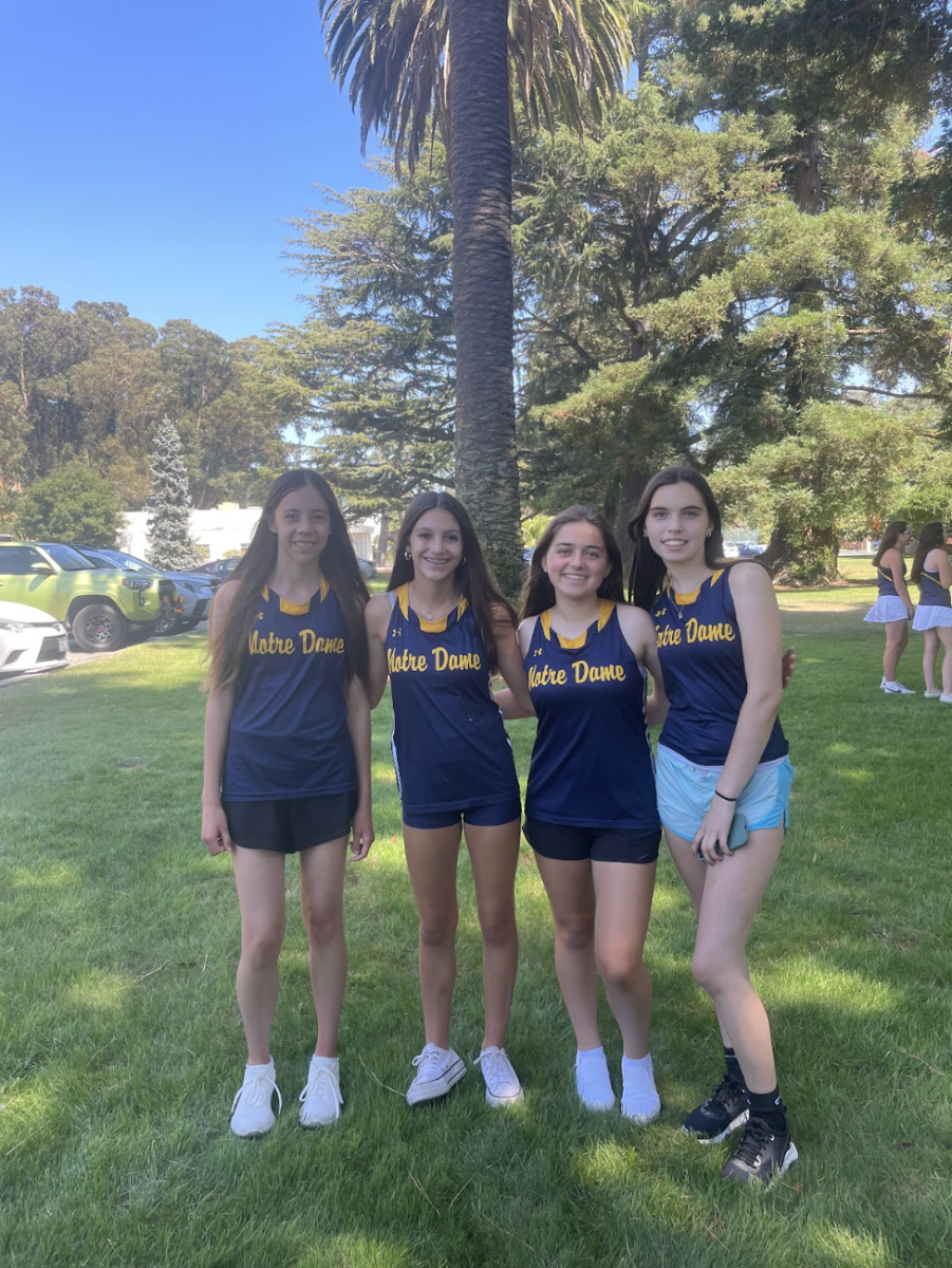 Freshmen join a variety of teams at NDB, including cross country.