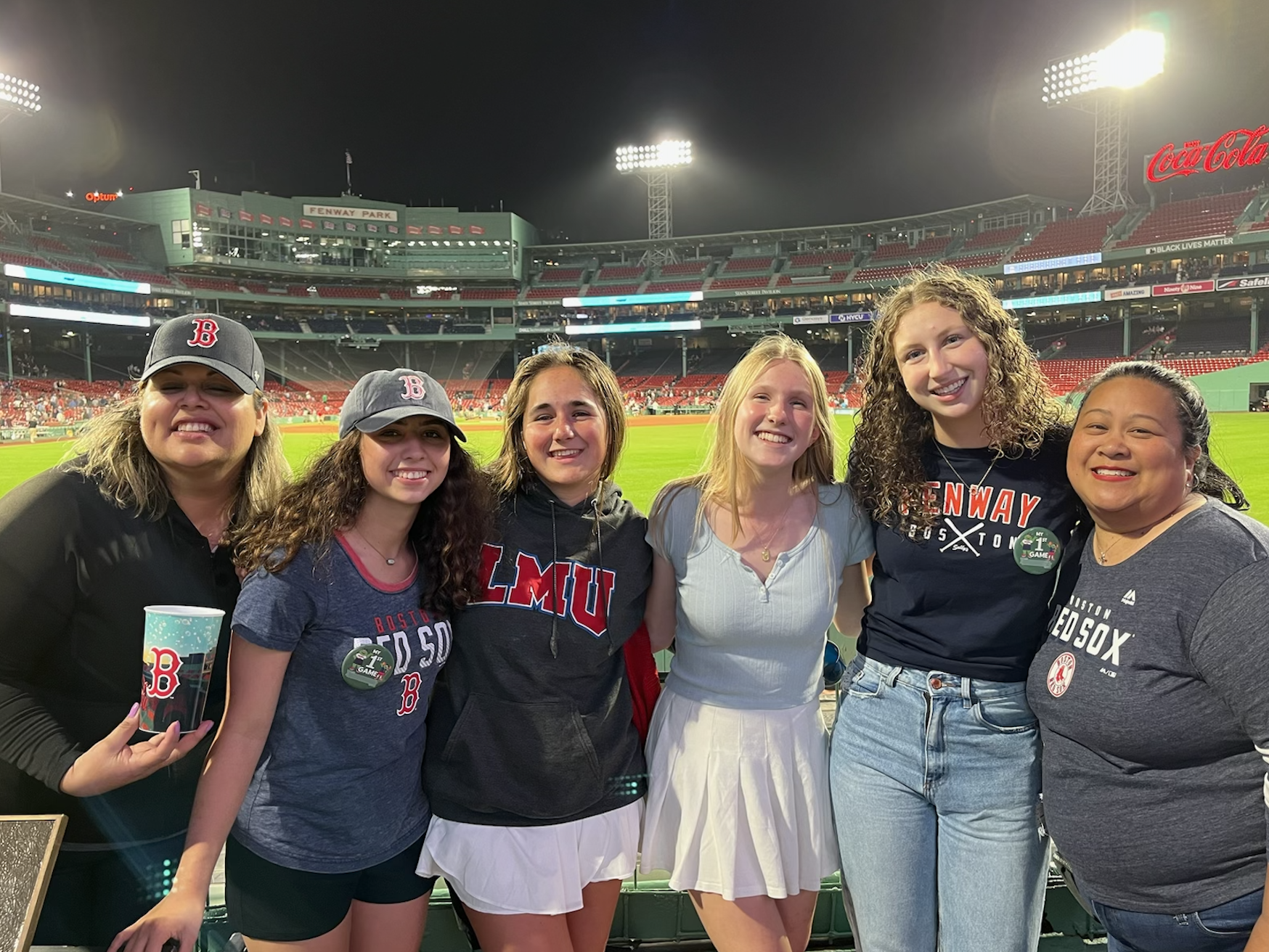 NDB’s attendees explored Boston, spending a night out at a Red Sox baseball game.