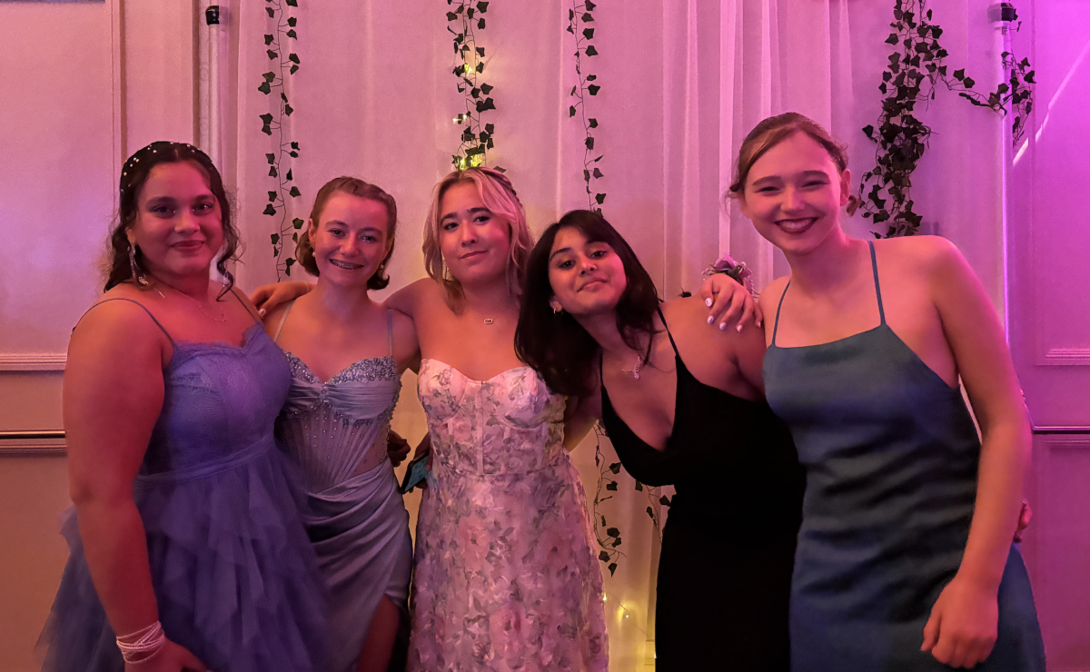 Juniors and their guests attended their first NDB prom.