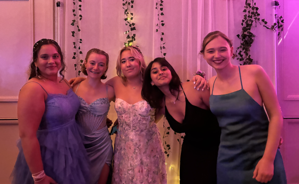 Juniors and their guests attended their first NDB prom.