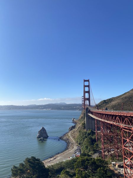 The Golden Gate Bridge in San Francisco, is one place someone can visit on Labor Day weekend. 