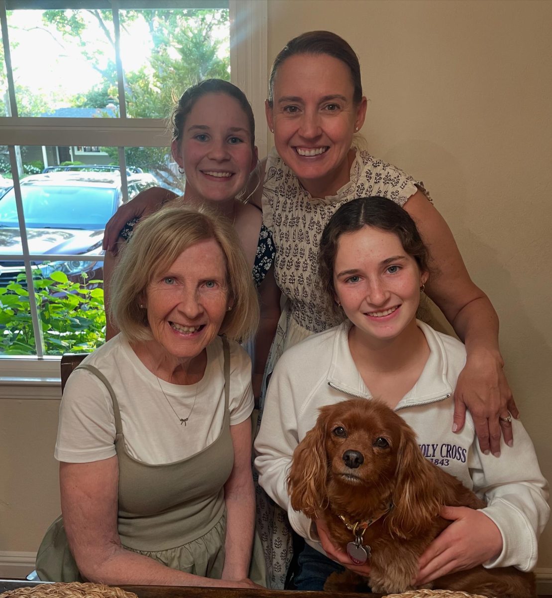 Caroline Zerella ‘27 and Lauren Zerella ‘25 celebrated their mom and grandma this May.