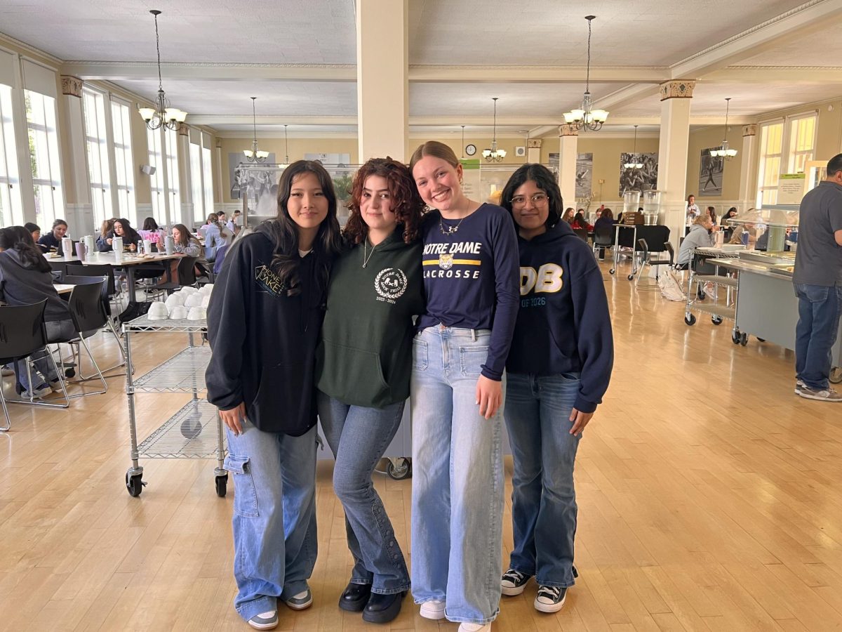 NDB students wear jeans to bring awareness to Denim Day.