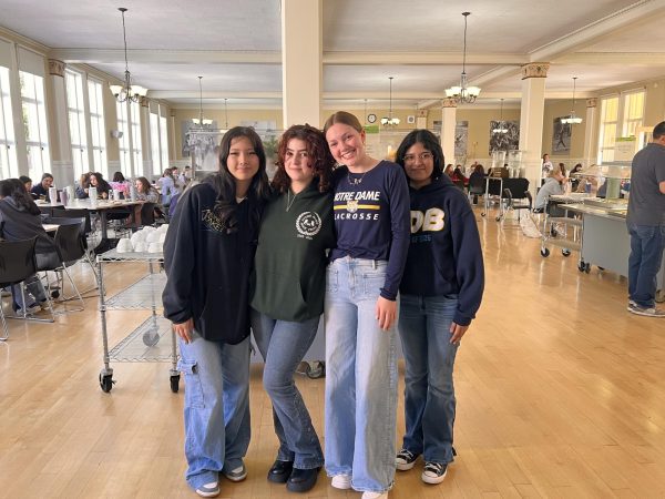 NDB students wear jeans to bring awareness to Denim Day.