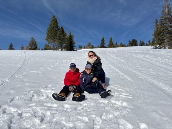 Alba enjoys spending time with her sons.