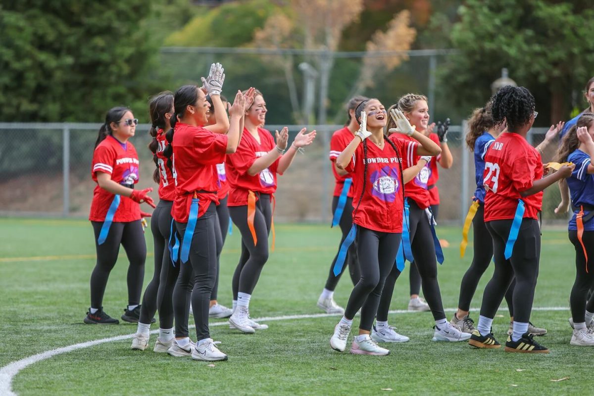 They partnered with their sister class, the sophomore Vipers, during the annual Powderpuff game.