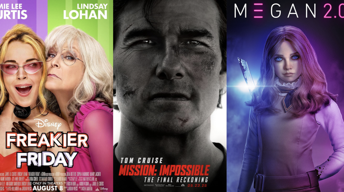 Movie posters for much-awaited summer movies excite eager viewers