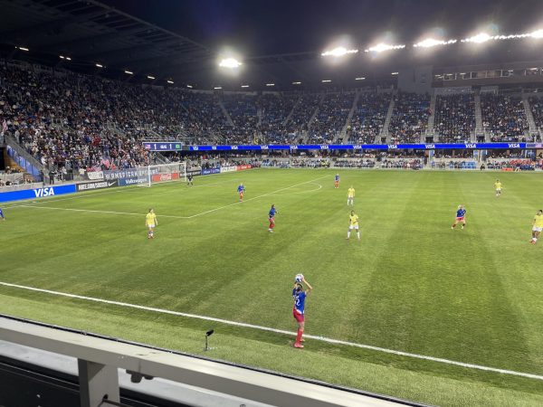 In early April, the USWNT played a match in front of a sold-out crowd at PayPal Park in San Jose.