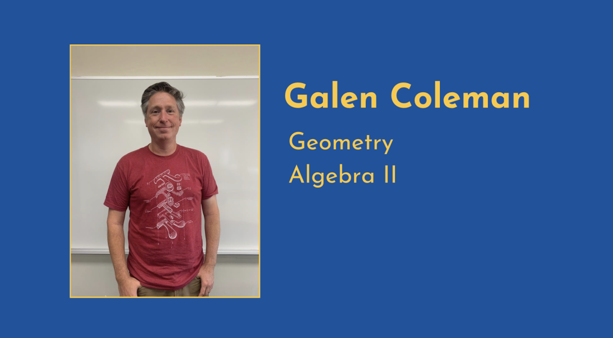 Q&A with NDB's newest faculty: Mr. Galen Coleman