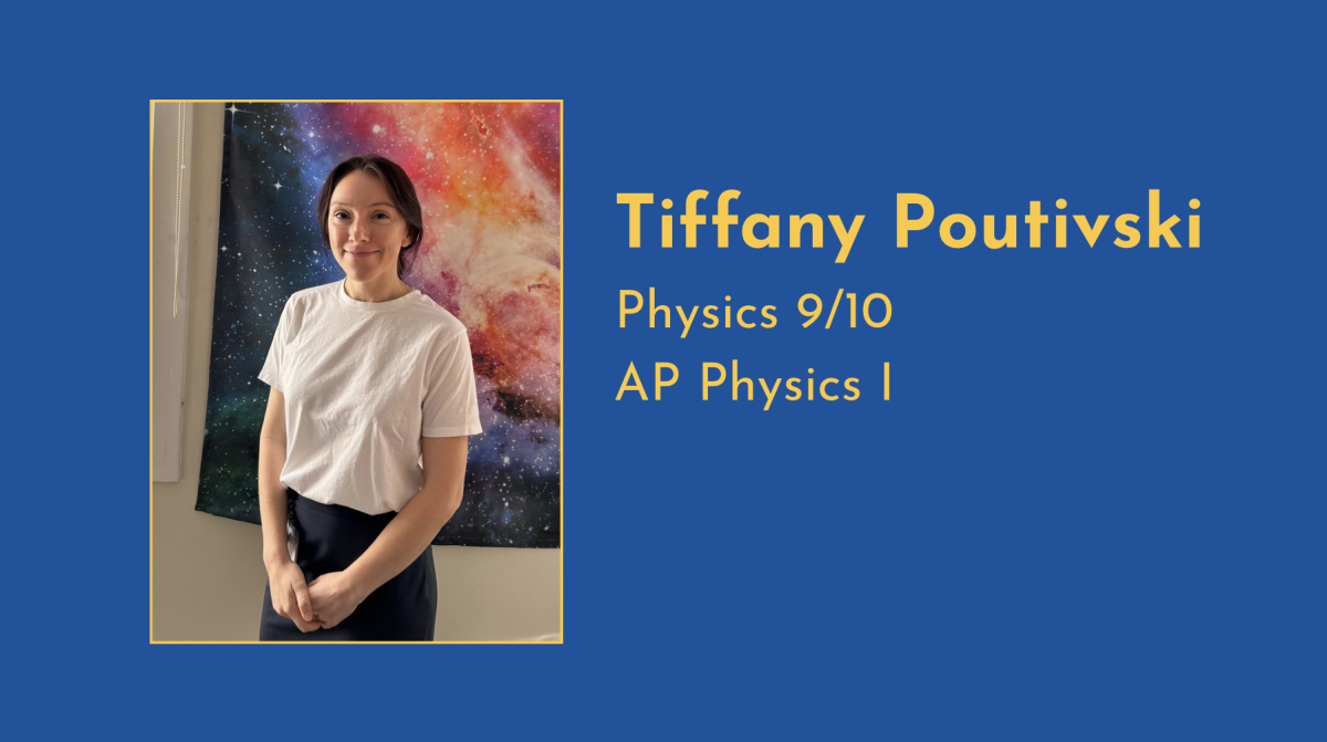 Q&A with NDB's newest faculty: Mrs. Tiffany Poutivski
