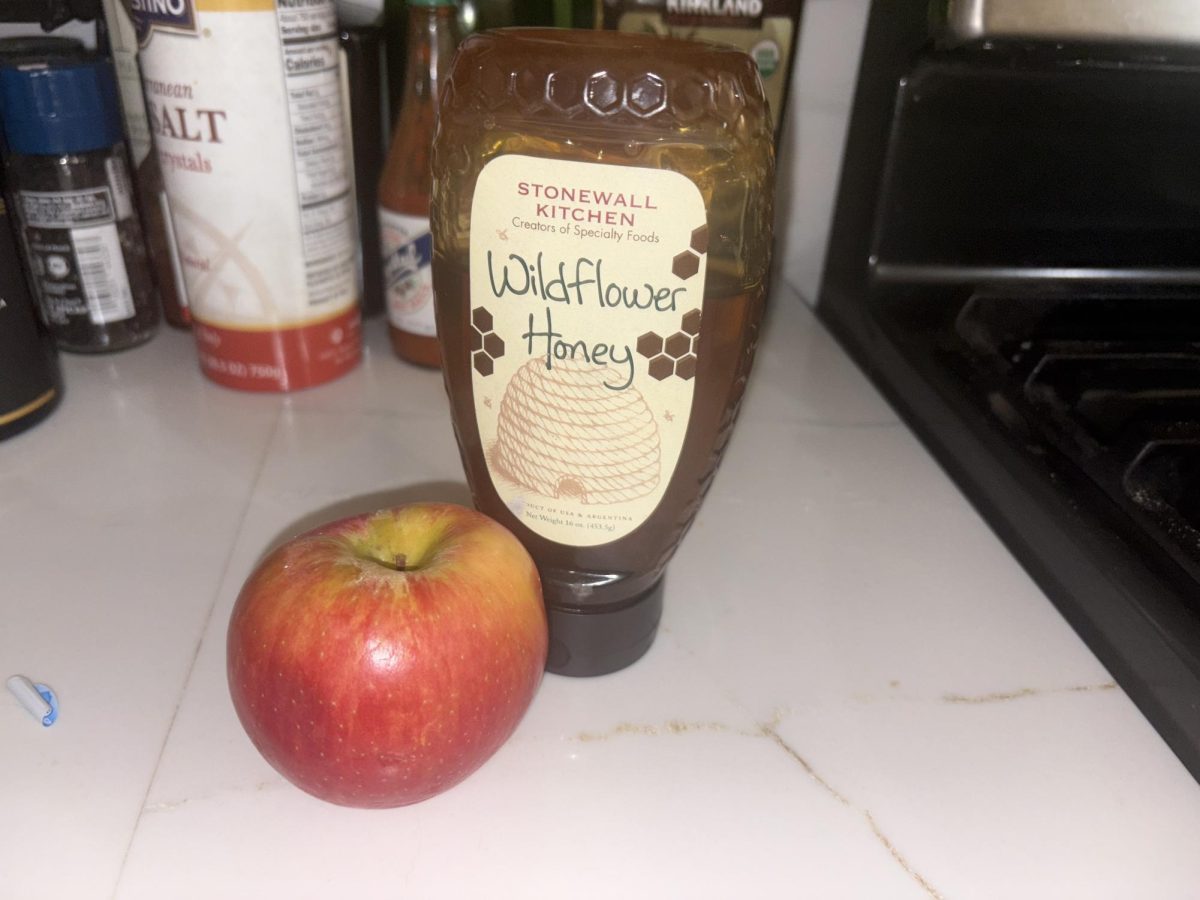 Apples and honey for a "sweet" new year.
