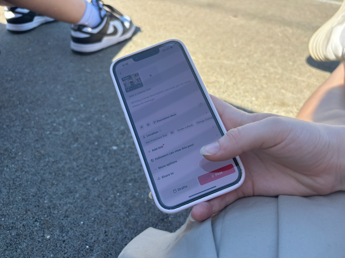 Students often hesitate before posting online, reflecting concerns about how their words will be received. 