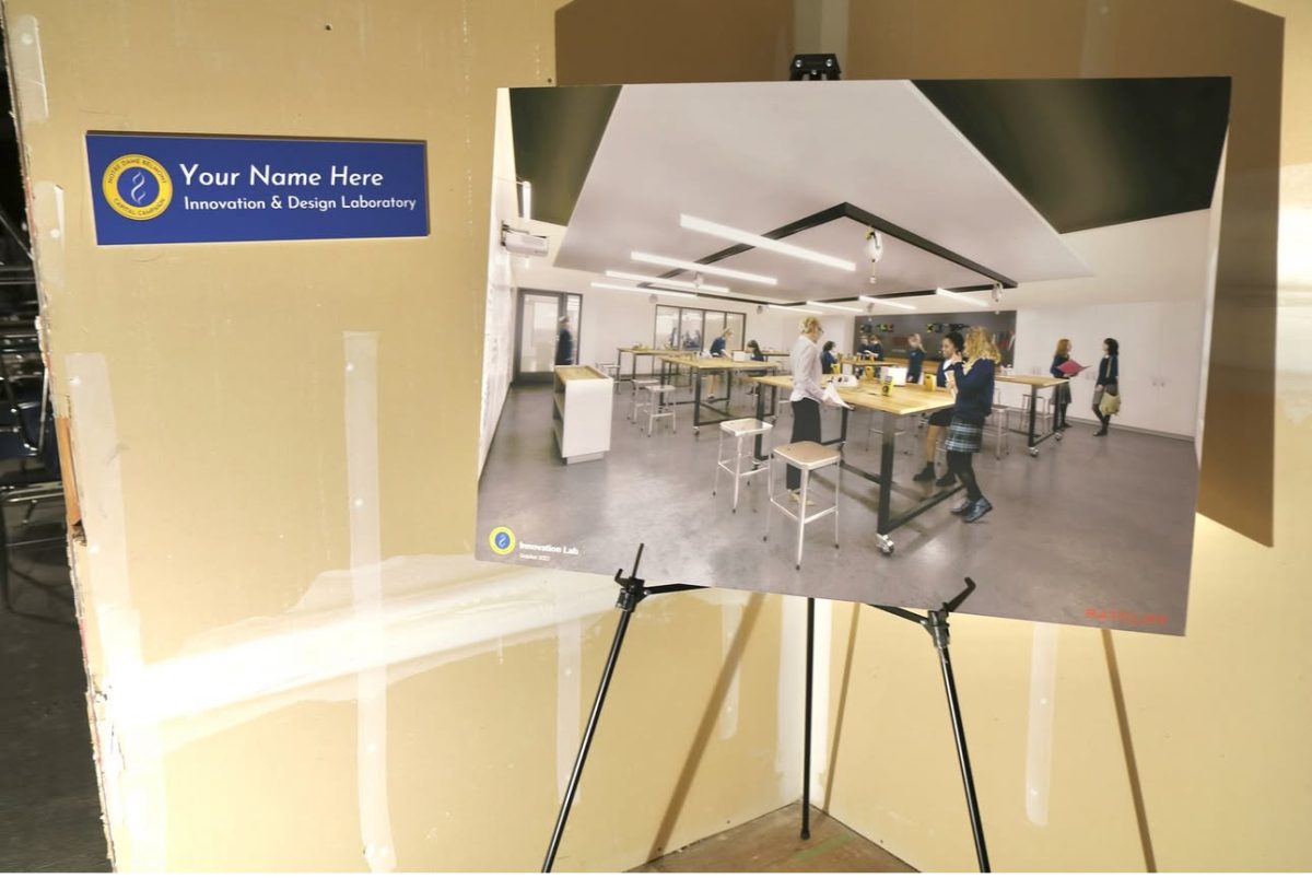 The new STEM wing, opening fall 2026, will be open for all grades levels. However, the class of 2026 will graduate in spring of that year before getting the chance to use it.