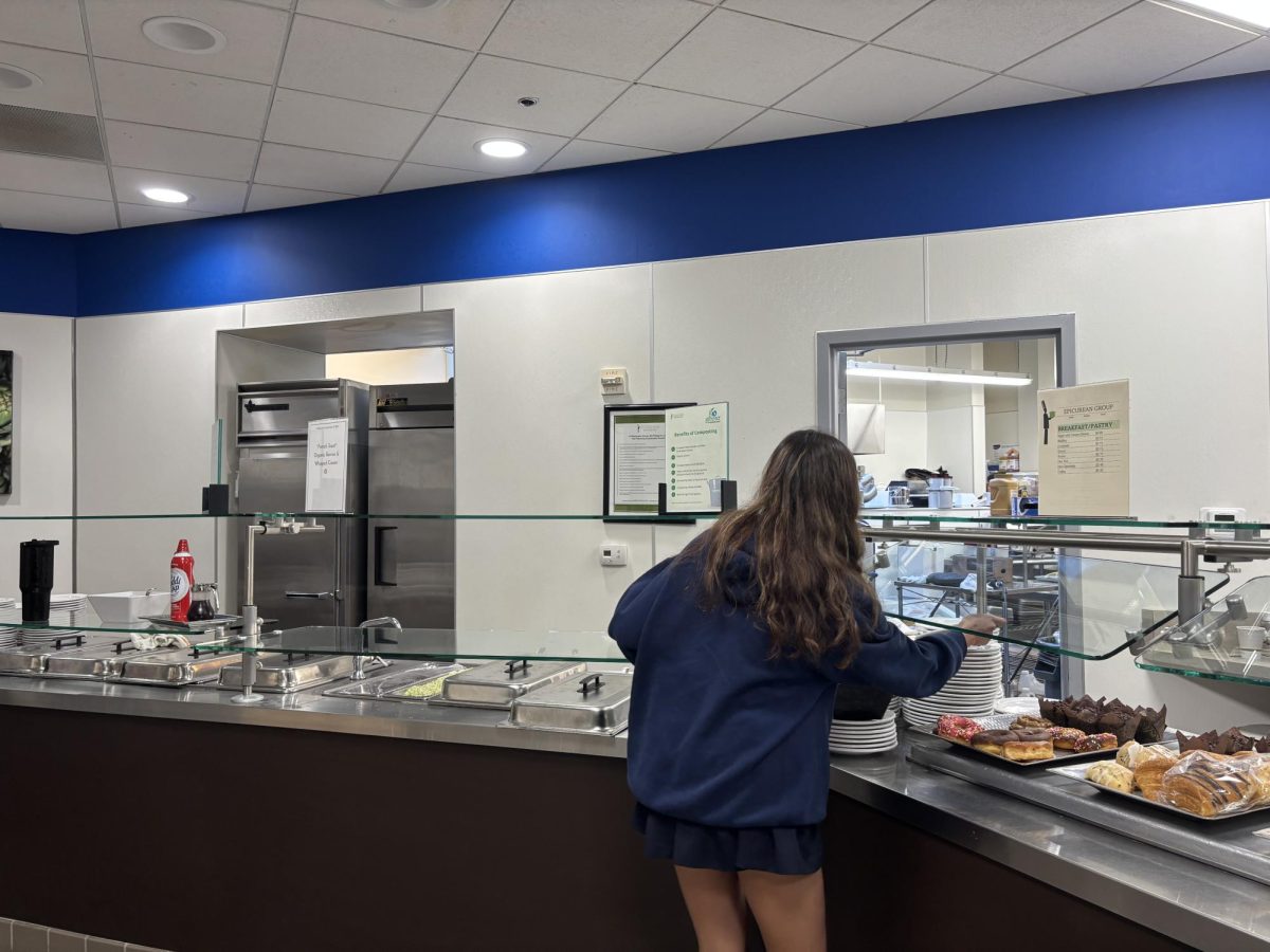  NDB’s Epicurean group prepares and serves breakfast, snacks, and lunch for students. 
