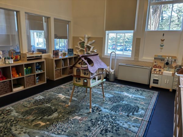 Butterfly Grove spans several classrooms, including a speech center.