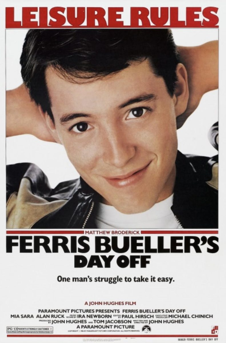 Matthew Broderick in Ferris Buellers's Day Off.