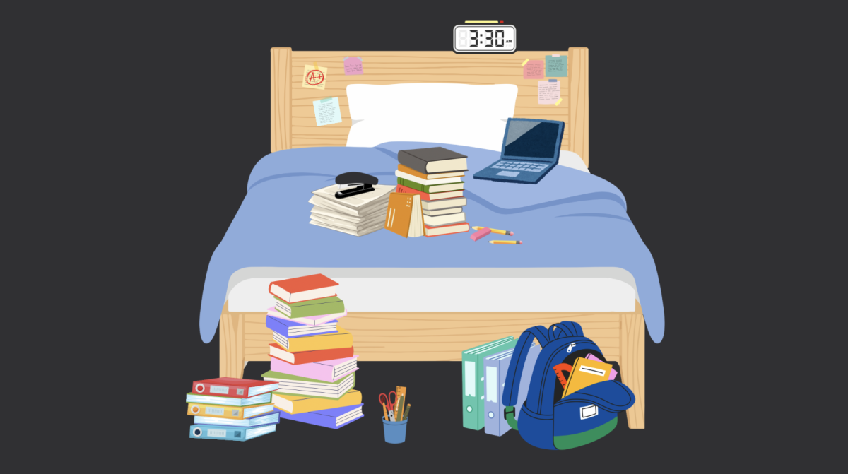 Students can find themselves buckling under the pressure of the modern high school system and end up prioritizing academic achievement over personal health. 