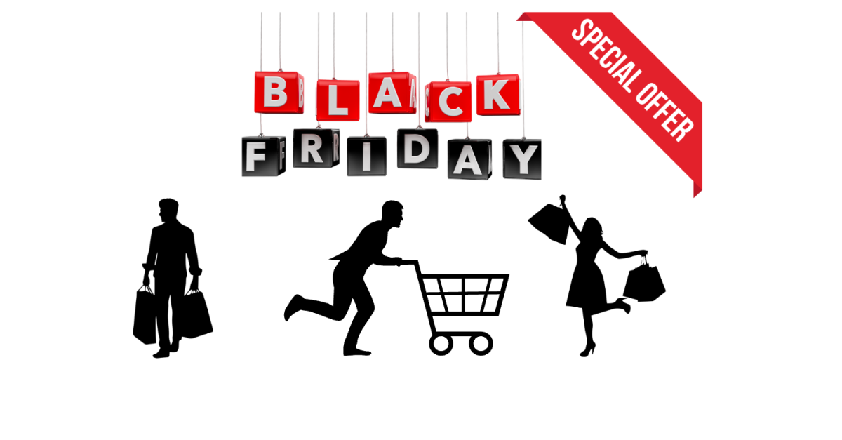 Because nothing says holidays like sprinting for a shopping cart.