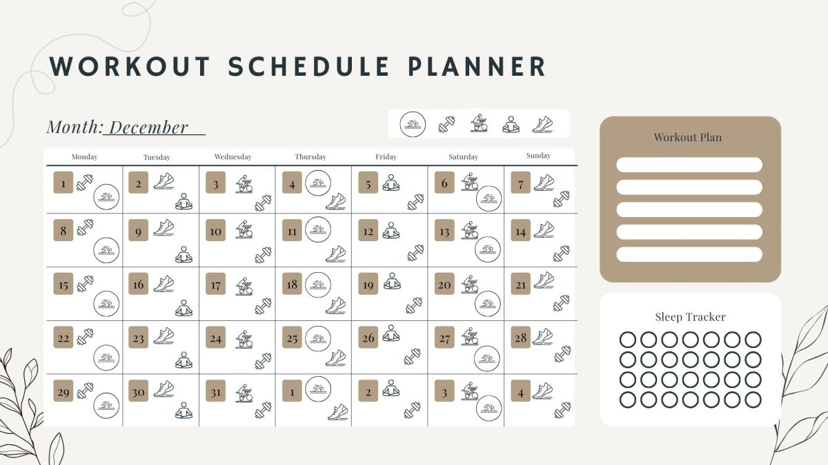 A calendar overflowing with workouts creates a loss of the spirit of the season. 