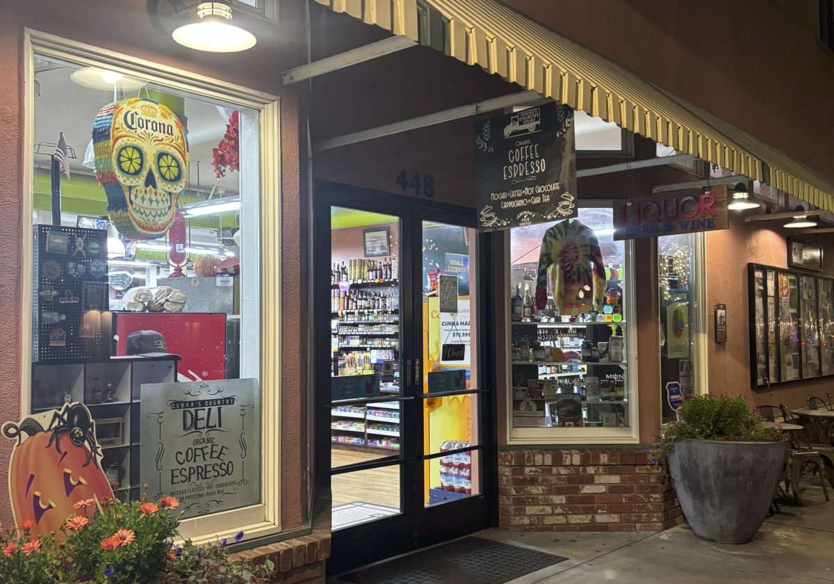 Cunha's country store, located in the middle of mainstreet.