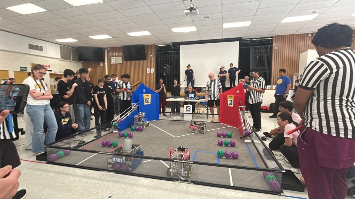 TigerBots in action during the November 8 competition