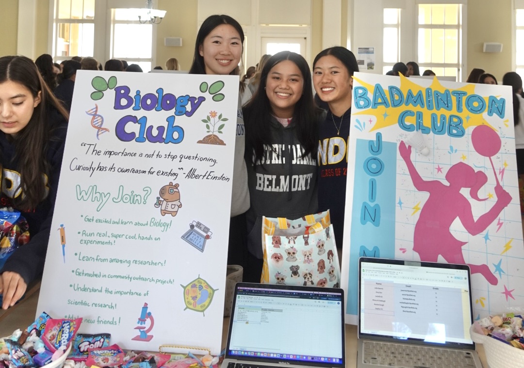 The NDB Club Fair was open to all students, giving them the opportunity to learn about and join a wide range of clubs on campus. 