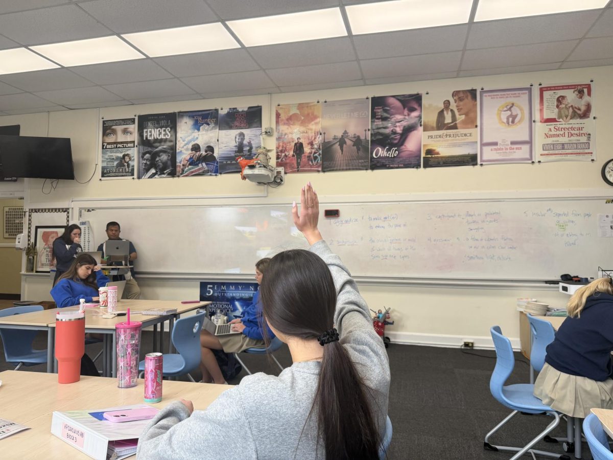 Students are encouraged to raise their hands and participate in class, but expressing real or challenging opinions is not always welcome.