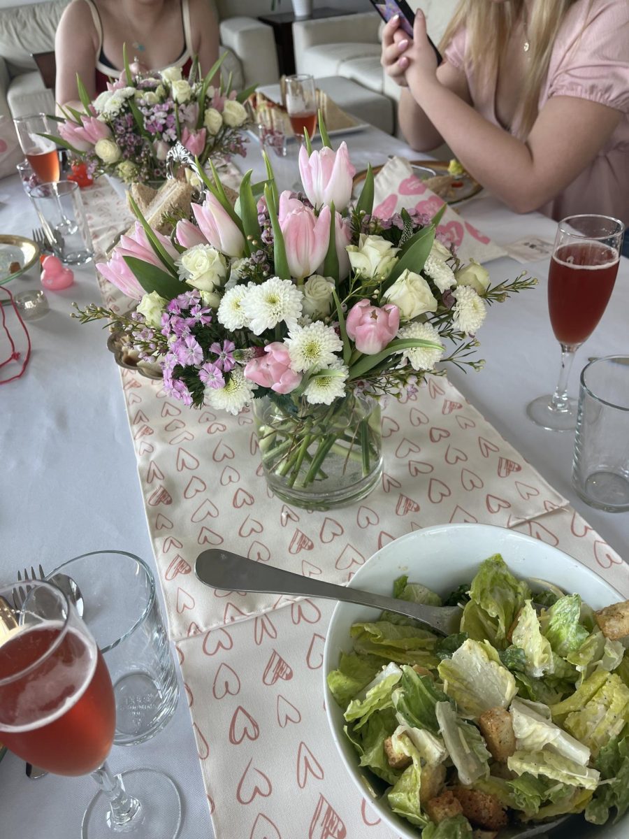 A Galentine's Day brunch activity held by NDB students.