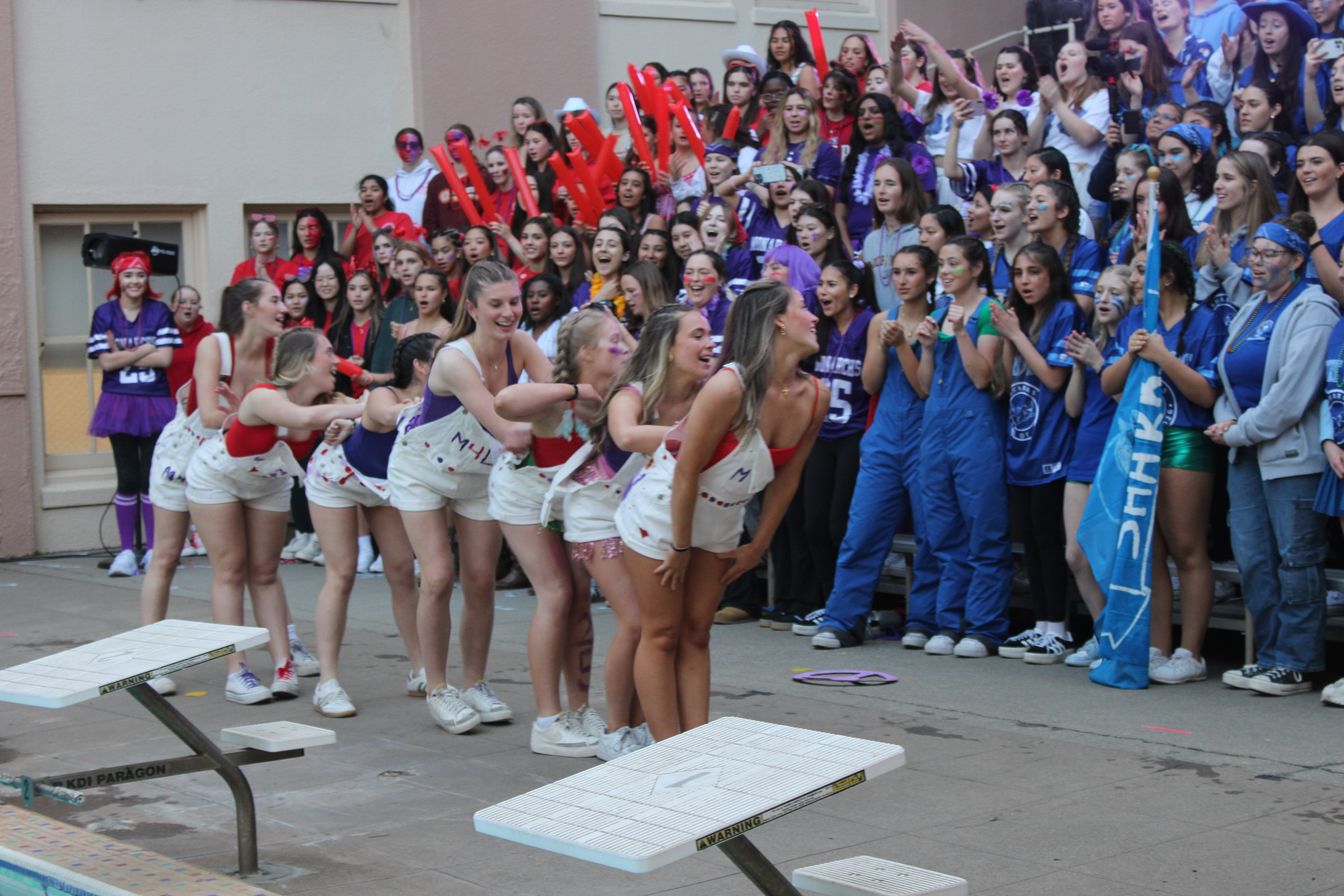 Class of 2025 preforms deck routine.