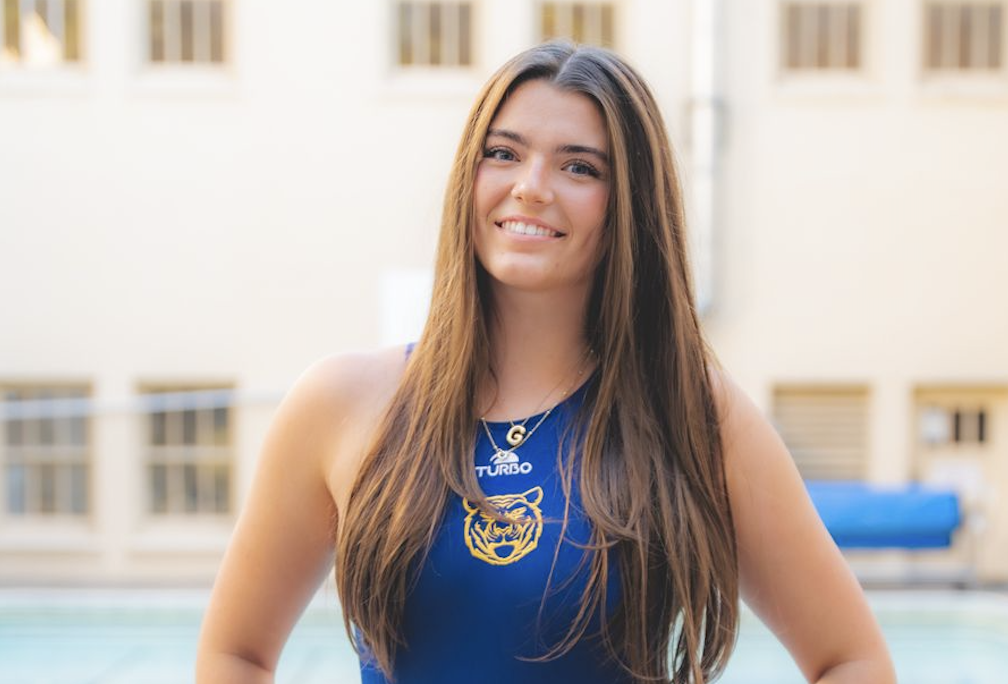 Goldfarb has been a four-year varsity athlete for Notre Dame's water polo and swim teams.
