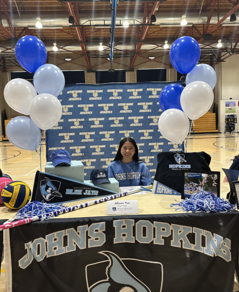 Allison Yue: Johns Hopkins - Pole Vaulting