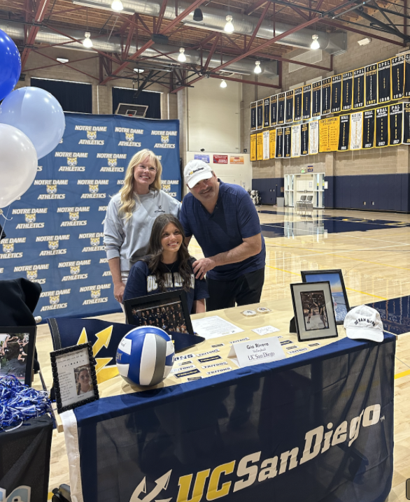 Gia Rivera: UCSD - Volleyball